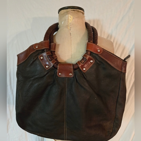Fossil Dark Brown Leather Shoulder Bag - Picture 11 of 11